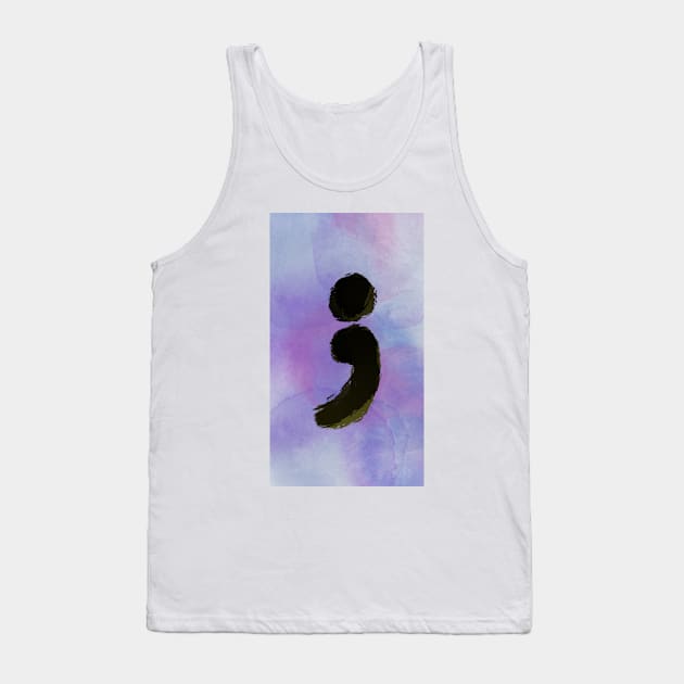 Semicolon Tank Top by neetaujla